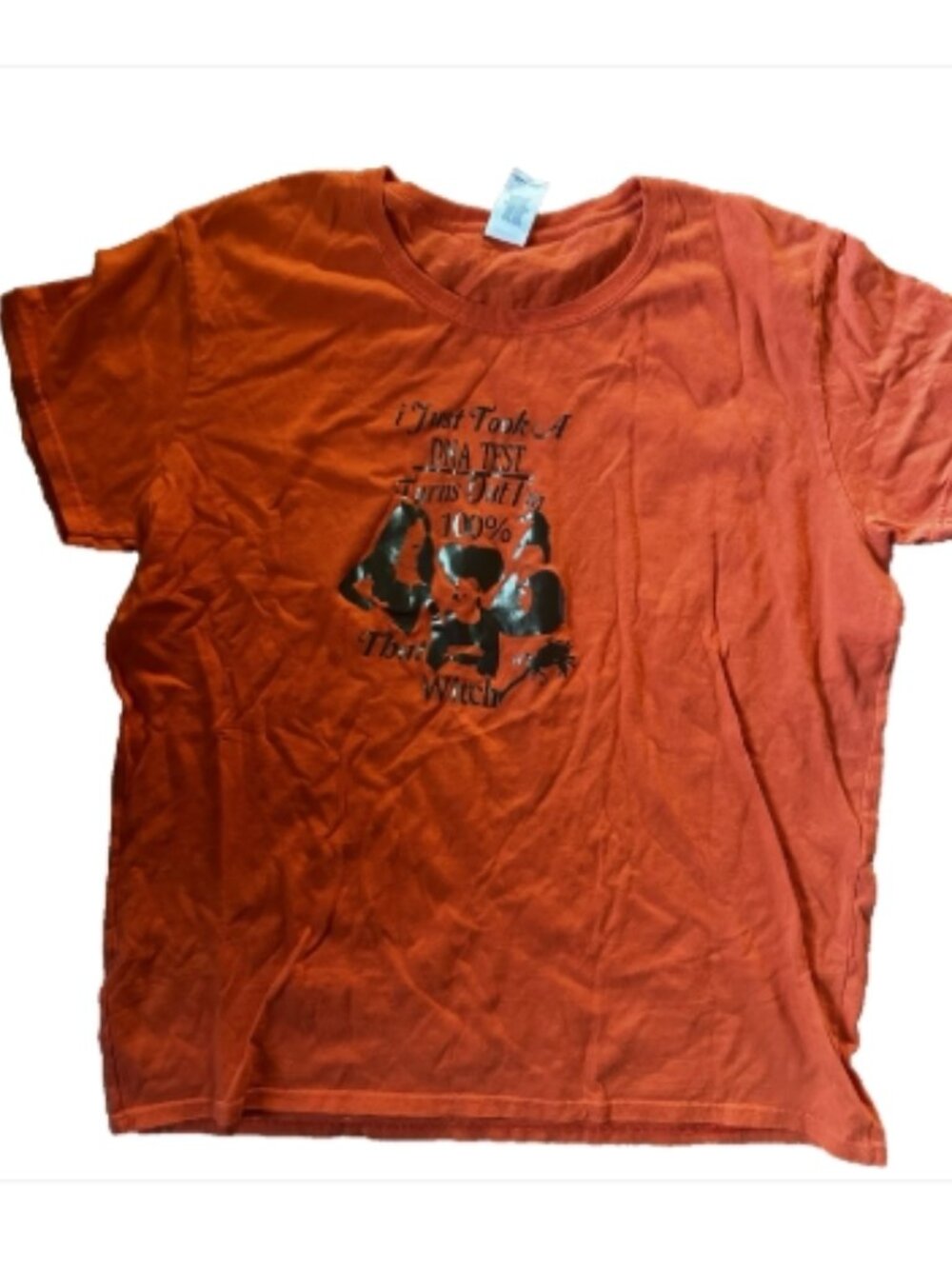 🎃🧙‍♀️Halloween That Witch Graphic Tee Orange Gildan XL🧙‍♀️🎃
